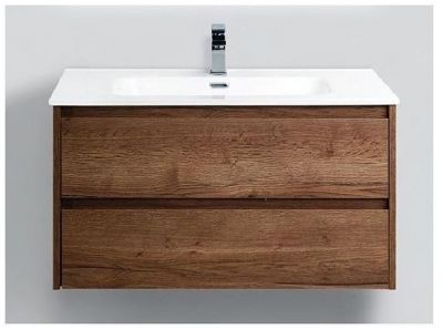 Тумба под раковину BelBagno Kraft 90 KRAFT-900-2C-SO-RT подвесная Табачный дуб