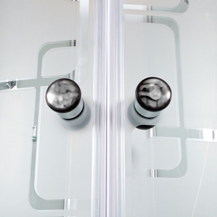 Душевая кабина Deto ЕМ 4590 LED с гидромассажем 90x90x220