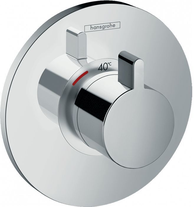 Hansgrohe Ecostat Смеситель для душа, встраиваемый, термостат, внешняя часть,  цвет: хром