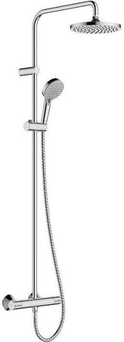 Душевая система Hansgrohe Vernis Blend Showerpipe 26089000 с термостатом Хром