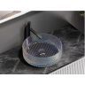 Умывальник CERAMICANOVA Cristal чаша накладная круглая (цвет неон) 360 мм CN6059