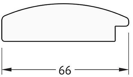 Зеркало Evoform Octagon 67х67 BY 3996 в багетной раме - Состаренная бронза 66