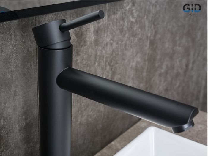 Смеситель для раковины Gid Berlin SS080BMD цвет Черный матовый