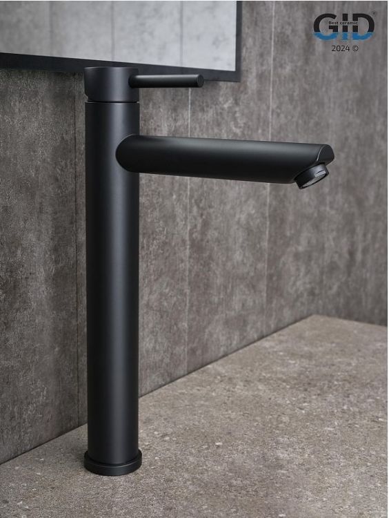 Смеситель для раковины Gid Berlin SS080BMD цвет Черный матовый Смеситель для раковины Gid Berlin SS080BMD цвет Черный матовый