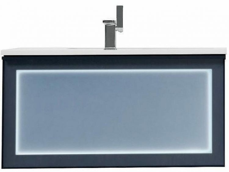 Тумба с раковиной Orans BC-9013-800 80 9013800 подвесная Matt Deep Ocean