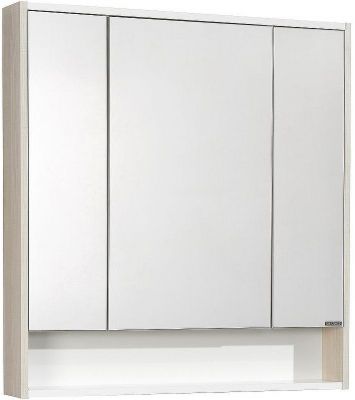Зеркальный шкаф Aquaton Рико 80 1A215302RIB90 Белый Ясень фабрик