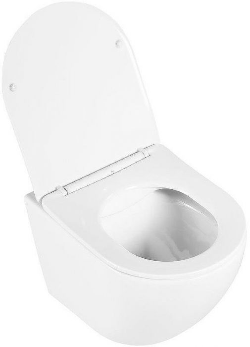 Унитаз BelBagno Uno BB3105CHR/SC подвесной с сиденьем Микролифт