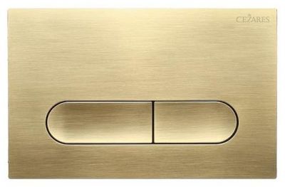 Клавиша смыва Cezares Liner LINER-BTN-BORO цвет Золото