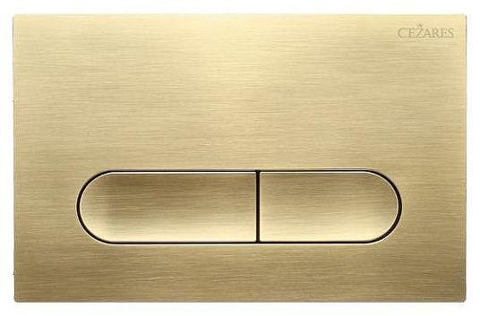 Клавиша смыва Cezares Liner LINER-BTN-BORO цвет Золото