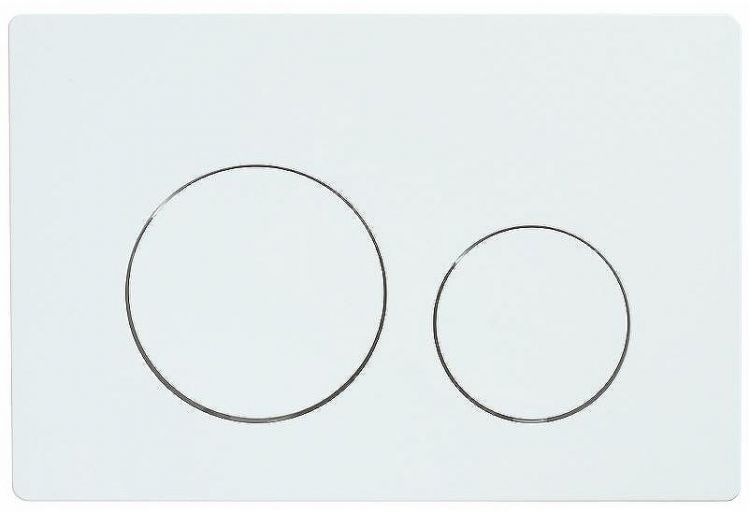 Инсталляция Agger ACC500+APB0188 для унитаза с Белой глянцевой клавишей смыва