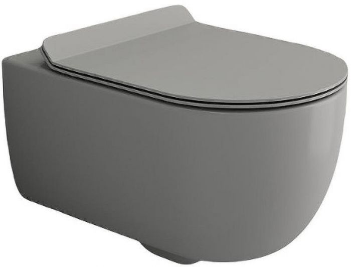Унитаз Bocchi V-Tondo 1416-006-0129 подвесной Серый матовый без сиденья