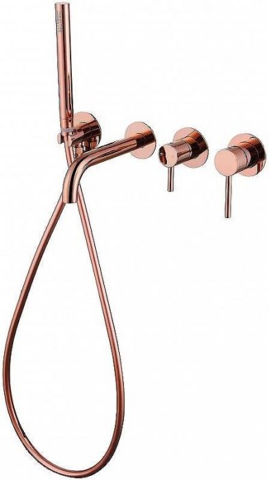 Смеситель для ванны Abber Wasser Kreis AF8130RG Розовое золото