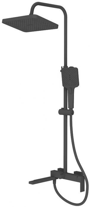 Душевая система Knotlor Stable KN-23/BL цвет Матовый черный