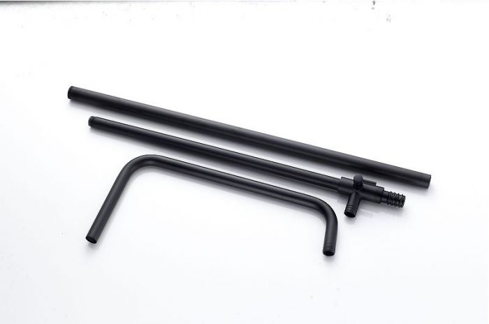 Душевая система Knotlor Stable KN-23/BL цвет Матовый черный