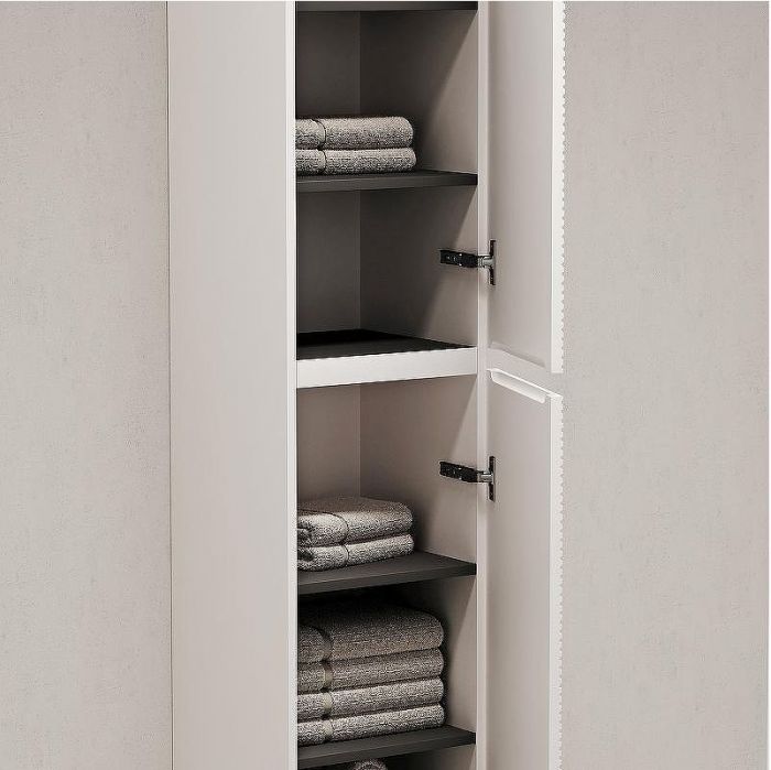 Шкаф пенал Sancos Folk 35 PFL35W подвесной Bianco