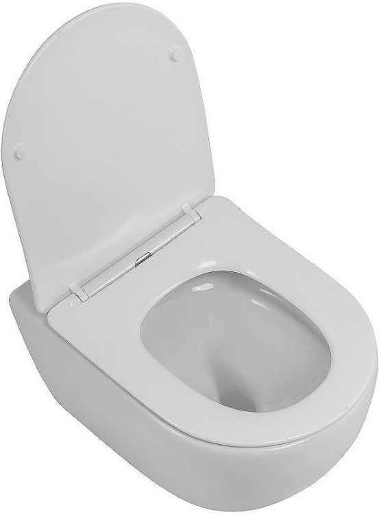 Унитаз Cezares Stream CZR-2426-TH-TOR/SC подвесной с сиденьем Микролифт