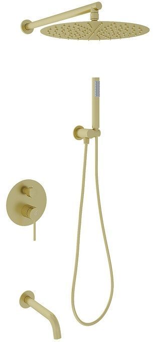 Душевая система Oliveeka Y OL-88939017-BG цвет Золото матовое