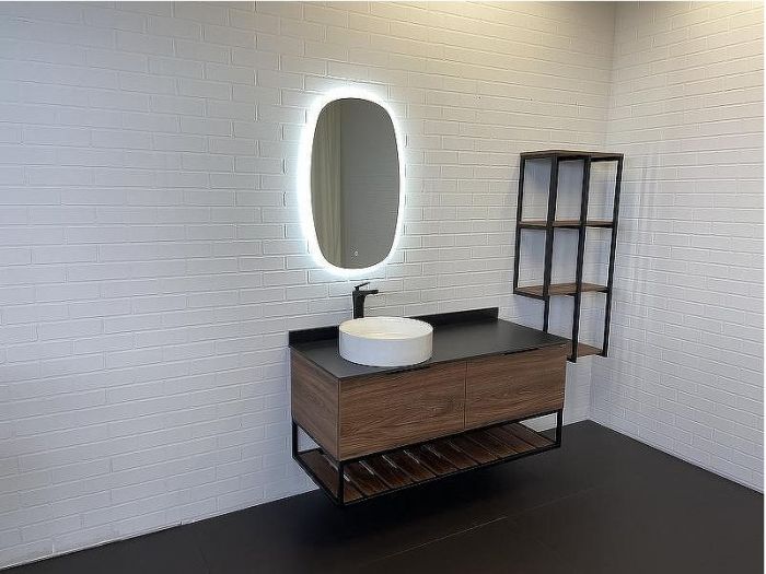 Стеллаж Comforty Порто 50 00-00000829 подвесной Дуб темно-коричневый