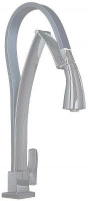 Смеситель для кухни Paini Hybrid HKPA557TKKM Сталь PVD