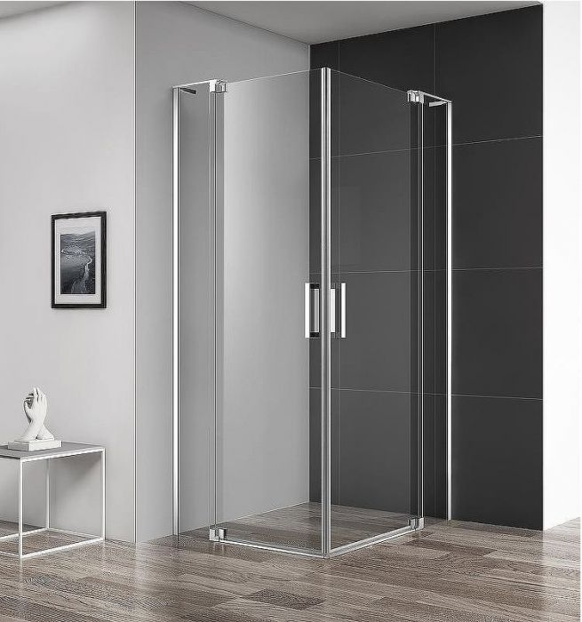 Душевой уголок Cezares Slider 100x100 SLIDER-A-2-90/100-C-Cr профиль Хром стекло прозрачное