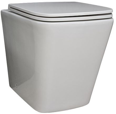 Унитаз Gid Cuadrado TRS-264 62240Y приставной цвет Белый с сиденьем Микролифт