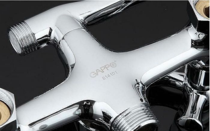 Смеситель для ванны Gappo G2242 универсальный Хром
