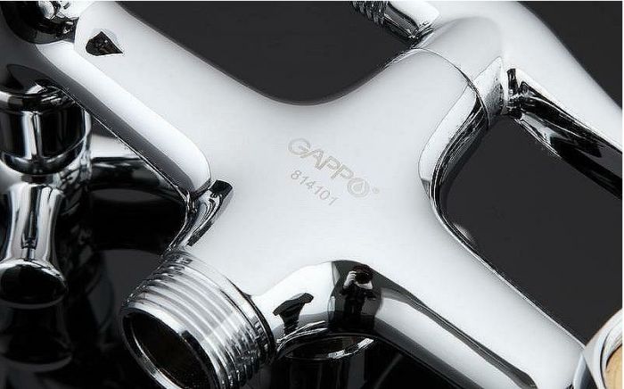 Смеситель для ванны Gappo G2242 универсальный Хром