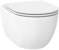 Унитаз Wellsee Chalice Perfection 182608001 подвесной цвет Белый матовый с сиденьем Микролифт