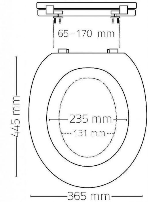 Сиденье для унитаза Ridder Generation О2119101 Белое с Микролифтом