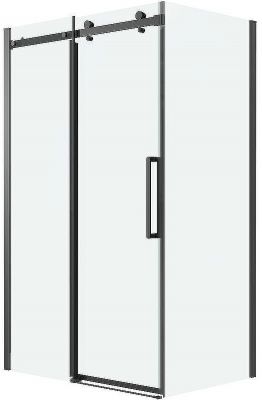 Душевой уголок Grossman Classic 100х90 120.K33.04.1090.21.00 профиль Черный матовый стекло прозрачное