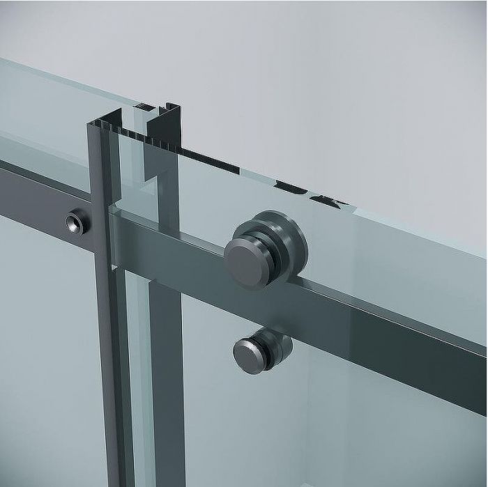 Душевой уголок Grossman Classic 100х90 120.K33.04.1090.21.00 профиль Черный матовый стекло прозрачное