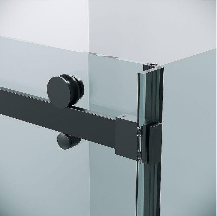 Душевой уголок Grossman Classic 100х90 120.K33.04.1090.21.00 профиль Черный матовый стекло прозрачное
