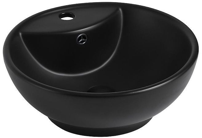 Раковина Abber Bequem 46 AC2101MB Черная матовая Раковина Abber Bequem 46 AC2101MB Черная матовая