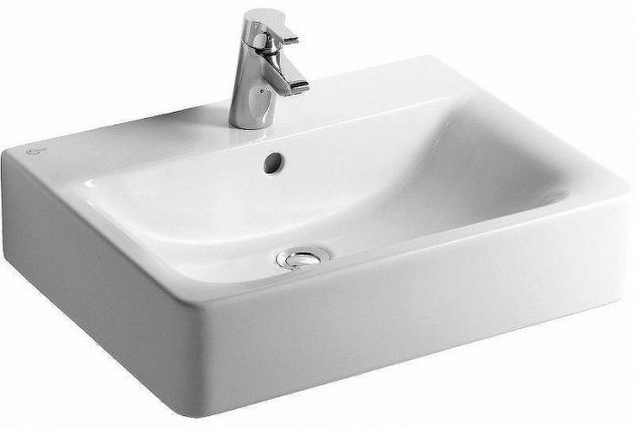 Раковина Ideal Standard Connect Cube 55 E788601 Белая