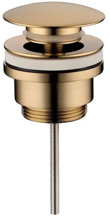 Донный клапан Grocenberg GB106MG click-clack Золото матовое