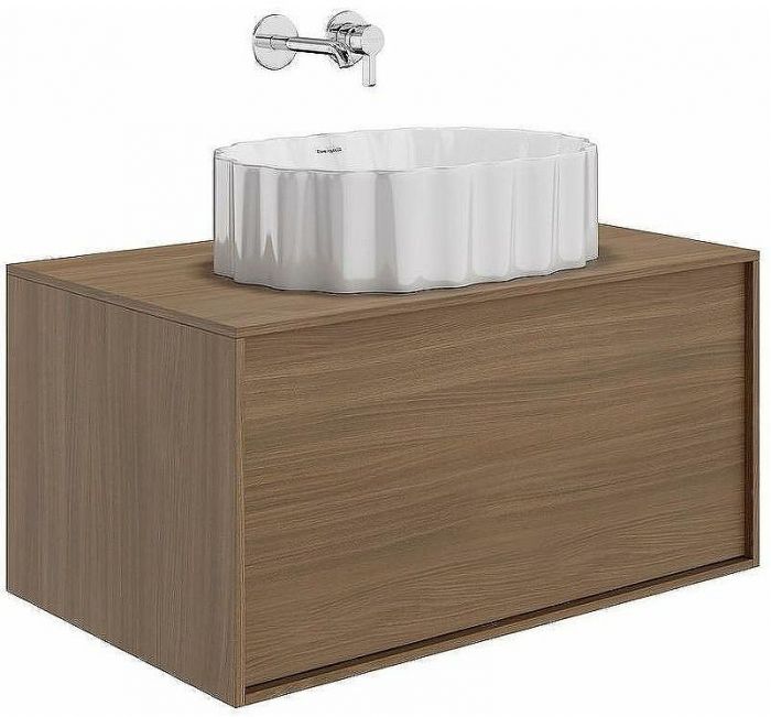Раковина Kerama Marazzi Artbasin Conchiglia 50 CC.wb.50\WHT Белая глянцевая