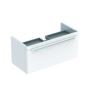 Тумба под раковину Geberit myDay, 88x41, белый глянец [824100000]