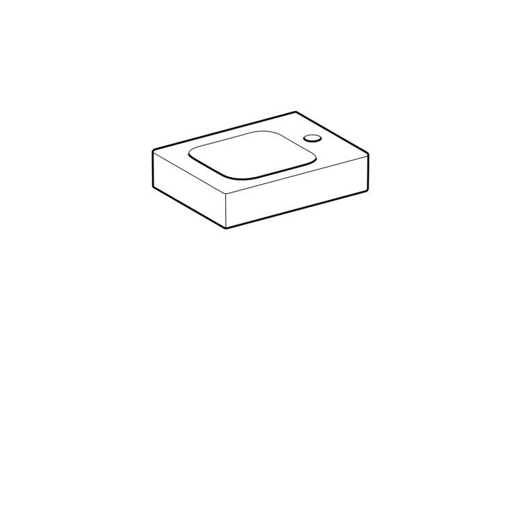 Раковина Geberit iCon XS, 124736000