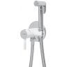 Гигиенический душ со смесителем Hansberge Nordic H3099W Хром Белый