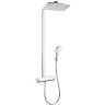 Hansgrohe Raindance Select 360 Showerpipe Душевая система, с верхним душем 36х19см, термостатический смеситель , с ручным душем, цвет: хром/белый
