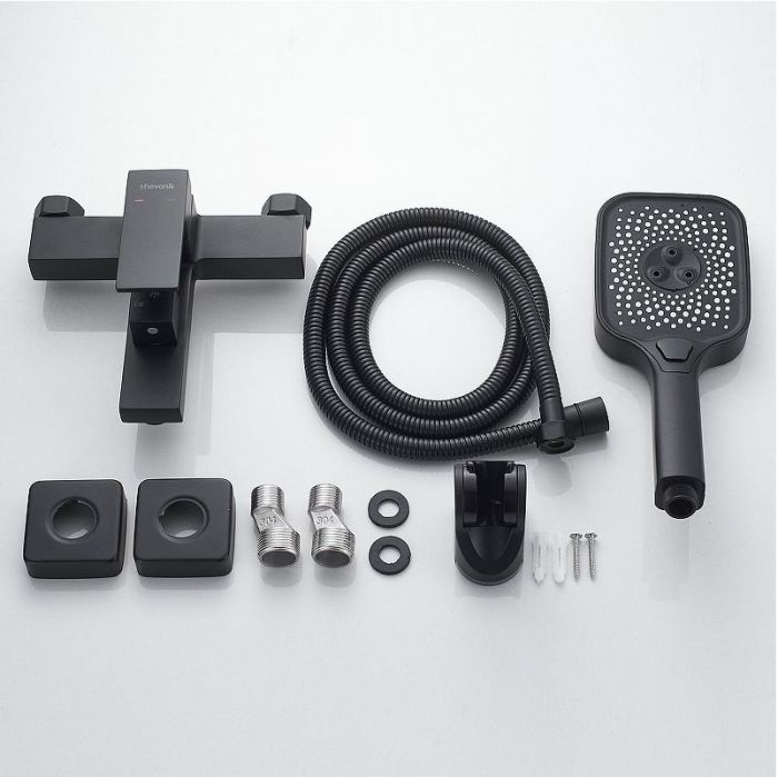 Смеситель для ванны Shevanik S9602H цвет Черный