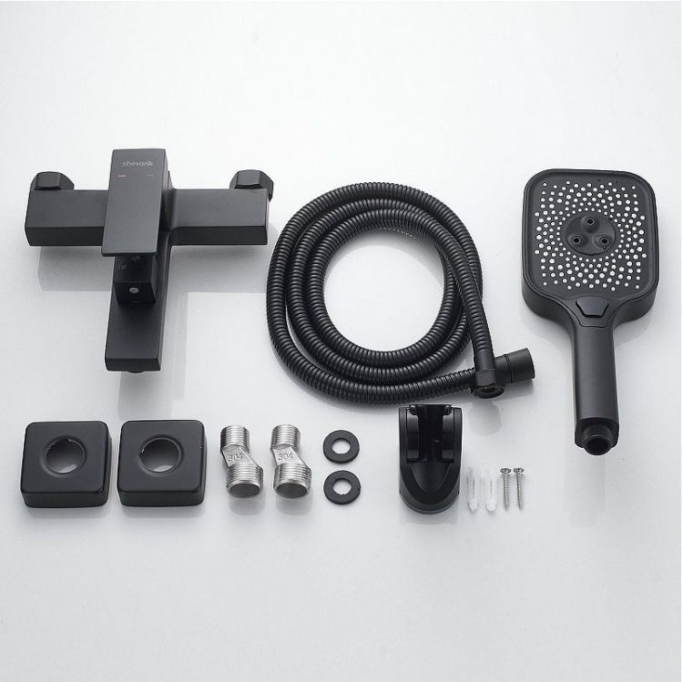 Смеситель для ванны Shevanik S9602H цвет Черный Смеситель для ванны Shevanik S9602H цвет Черный