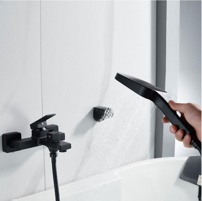 Смеситель для ванны Shevanik S9602H цвет Черный