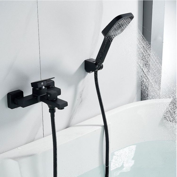 Смеситель для ванны Shevanik S9602H цвет Черный Смеситель для ванны Shevanik S9602H цвет Черный