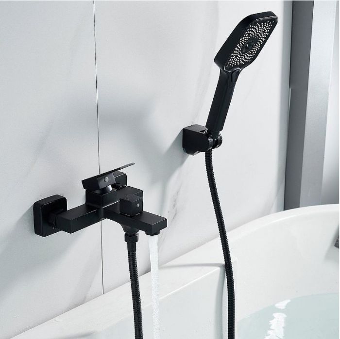 Смеситель для ванны Shevanik S9602H цвет Черный