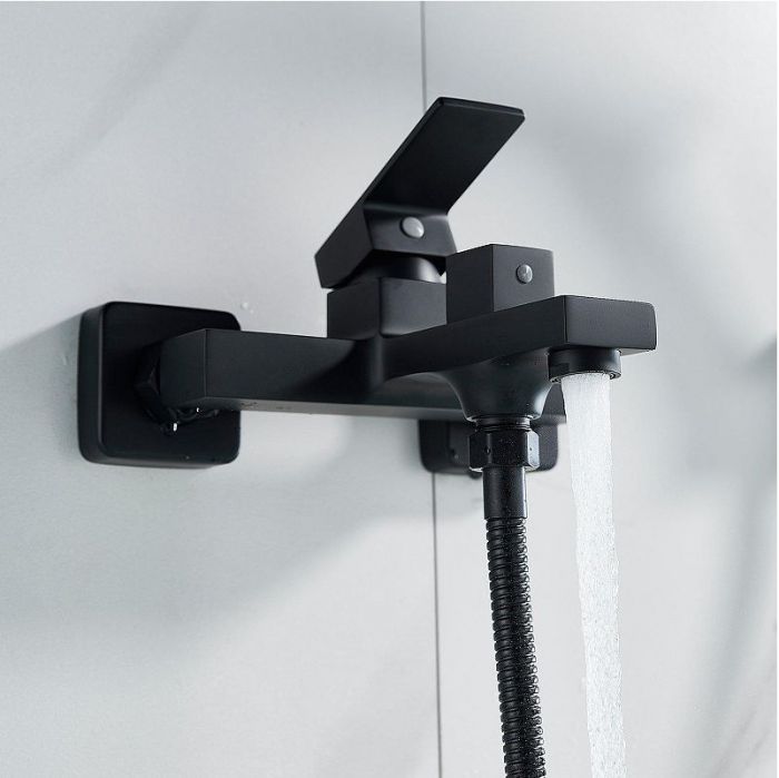 Смеситель для ванны Shevanik S9602H цвет Черный