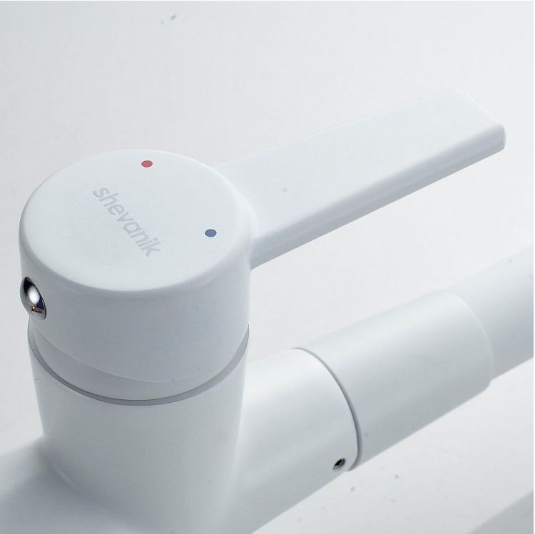 Смеситель для кухни Shevanik S668C цвет Белый