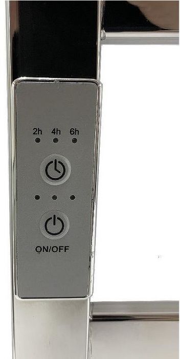 Электрический полотенцесушитель Тругор ПЭК 20 КВ 60x40 Хром