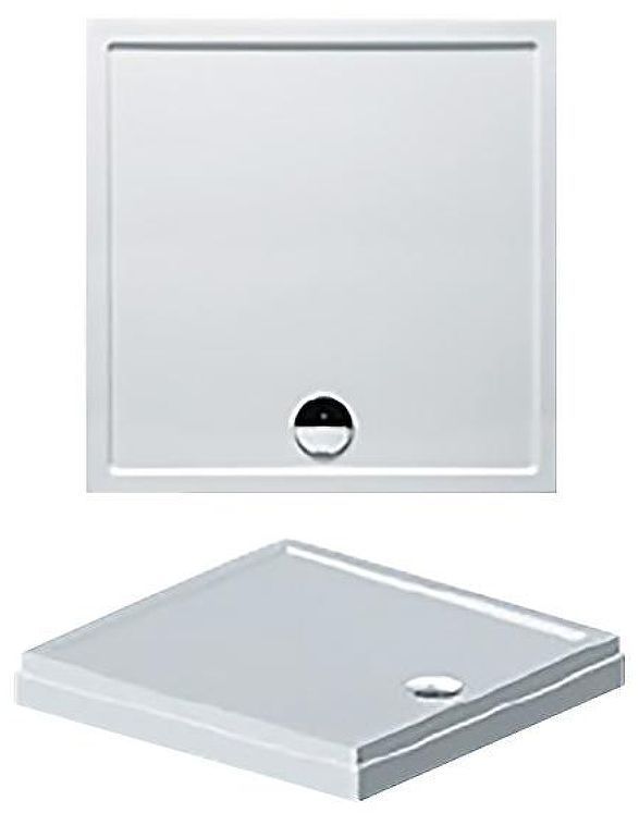 Акриловый поддон для душа Riho Davos 249 80x80 D002005005 (DA5700500000000) Белый без антискользящего покрытия