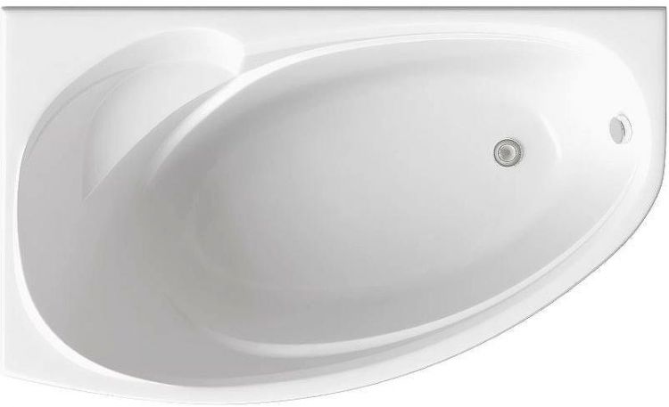 Акриловая ванна Bas Фэнтази 150x88 L В 00040 без гидромассажа